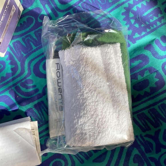 Rowenta Iron Soleplate Cleaning Kit New Open Box ZD-100 - Picture 8 of 11